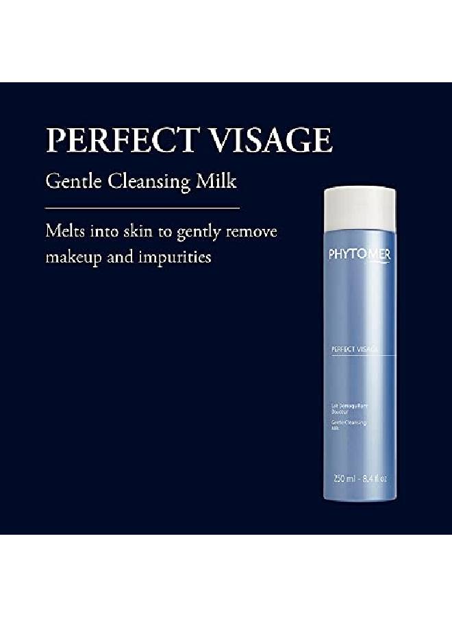 Perfect Visage Gentle Cleansing Milk ; Relaxing Soothing Moisturizing ; Daily Face Cleanser & Makeup Remover ; Safe Natural Ingredients ; Sustainable & Ecofriendly Skincare ; 250Ml