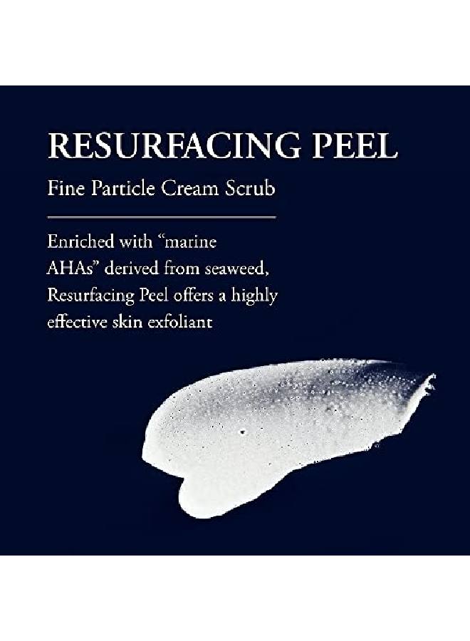 Resurfacing Facial Peel ; Hydrating Exfoliator & Clarifying Peel ; Fine Particle Cream Face Scrub ; Smoother Skin Texture Tighten Pores ; 50 Ml