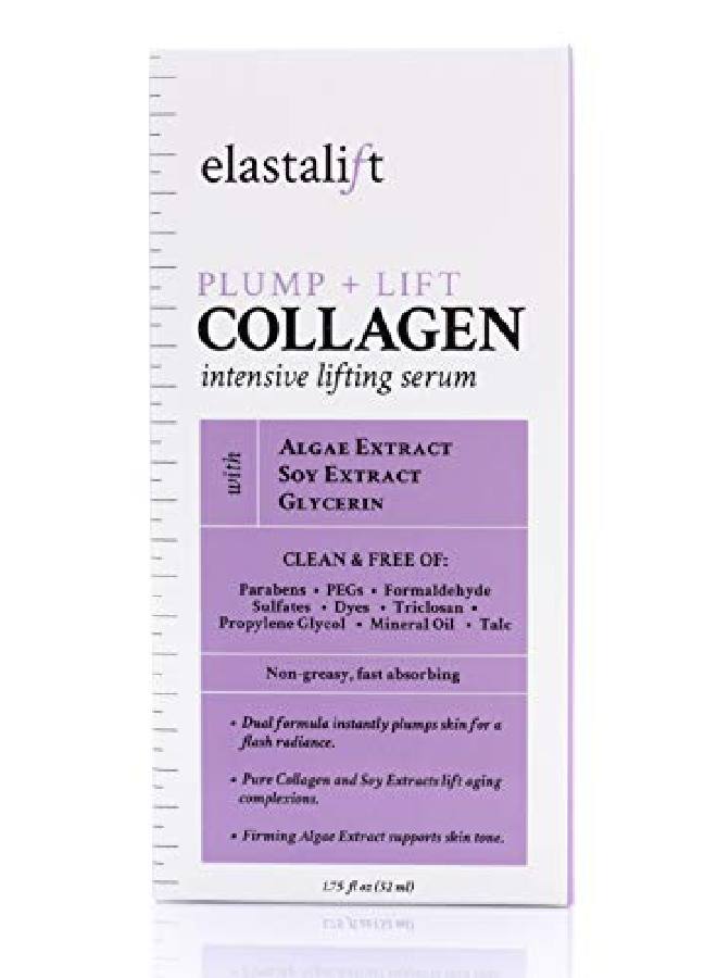 Collagen Facial Serum Lifting Plumping Firming Collagen Serum For Face Improves Elasticity Evens Skin Tone Plumps & Lifts Sagging Skin Nongreasy Wrinkle Serum 175 Fl Oz Pack Of 2