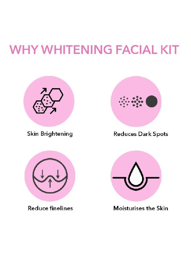 Whitening Facial Kit With Brightening & Whitening Peel Off Power Mask (45gm)