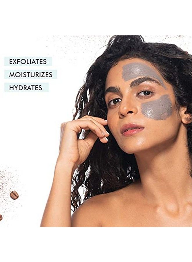 Musthave Coffee Skincare Set For Face And Body ; Exfoliates Moisturizes Hydrates ; Face Mask Body Scrub Body Oil Face Serum ; Pack Of 4