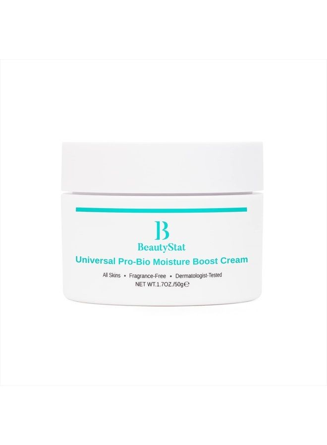 Cosmetics Universal Pro-Bio Moisture Boost Cream, Hyaluronic Acid Facial Skin Moisturizer, Natural Anti Aging, Anti Wrinkle (50 ml)