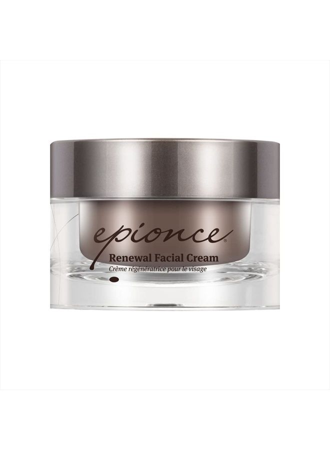 Renewal Facial Cream, Barrier Repair Cream with Vitamin C, Hyaluronic Acid, Malic Acid and Glycerin, Skin Barrier Repair