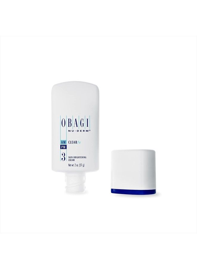 Nu-Derm Clear Fx Cream with Arbutin and Vitamin C for Dark Spots and Hyperpigmentation, Hydroquinone-Free Formula. 2 Oz. (57 g)