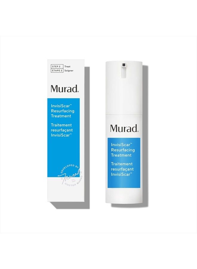 InvisiScar Resurfacing Treatment for reducing the appearance of Acne Scars and Dark Spots, 1 Fl Oz, Larger Size