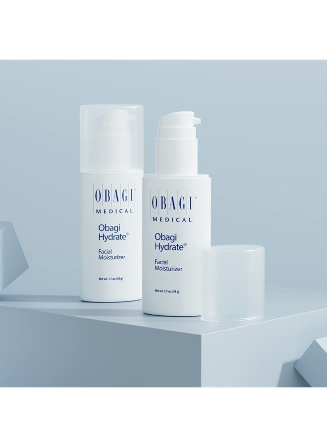 Obagi Hydrate Facial Moisturizer with Hydromanil for Long-Lasting Moisture Protection - Contains Shea Butter, Mango Butter, and Avocado Oil 1.7 oz.