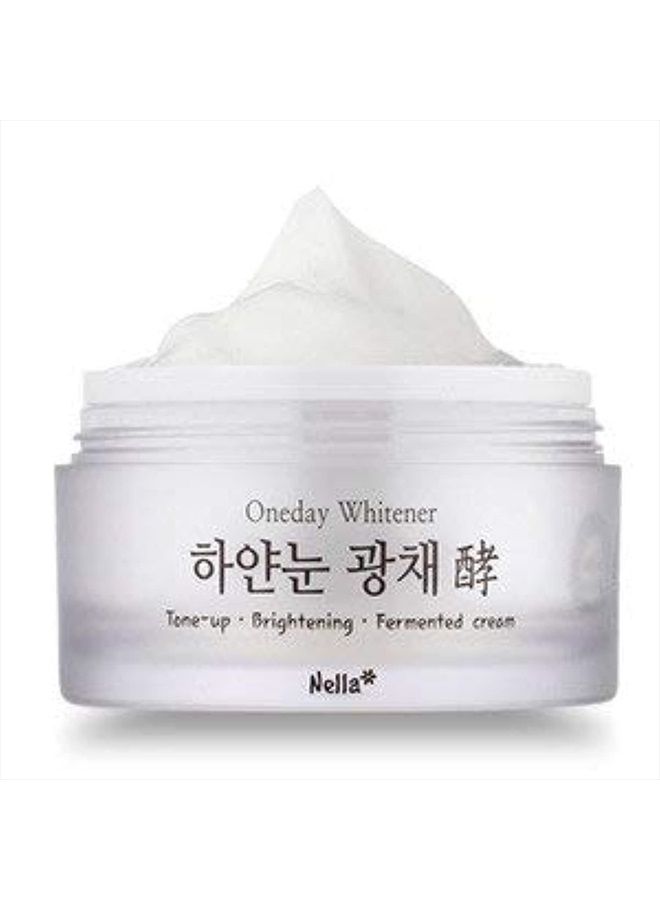 Whitening and Brightening Tone-Up Cream, Fermented Natural Ingredients, Korean Beauty, 50 ml