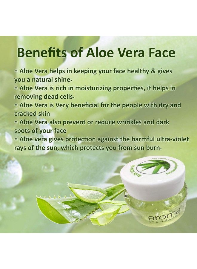 Aloe Vera Gel For Face Skin Body & Hair; Paraben Free Aloevera Gel For Glowing Skin Suitable For Men & Women 500 G