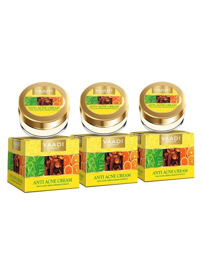 Value Anti Acne Cream Clove And Neem Extract 30Gx3