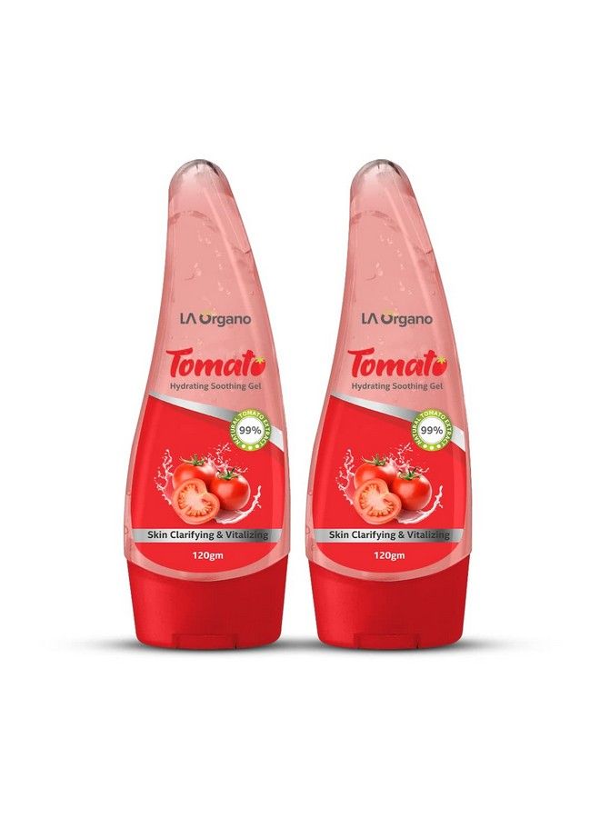 Tomato Hydrating Soothing Gel With Vitamin E & Aloevera Extract (Pack Of 2)