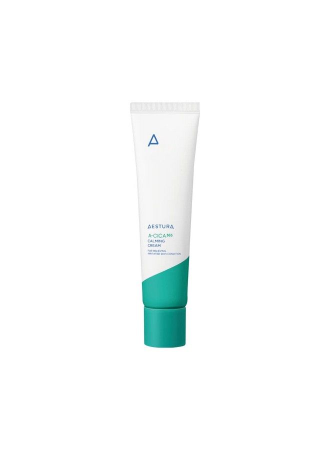 Acica 365 Calmimg Cream 48 Hour Hydration Face Moisturizer For Dry And Sensitive Skin Centella Asiatica Cream For Redness Relief 2.03 Fl Oz (60 Ml)