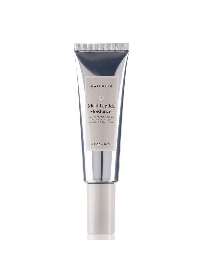 Multipeptide Moisturizer Plus Ethylated Vitamin C & Panthenol Hydrating & Smoothing Skin Care 1.7 Oz