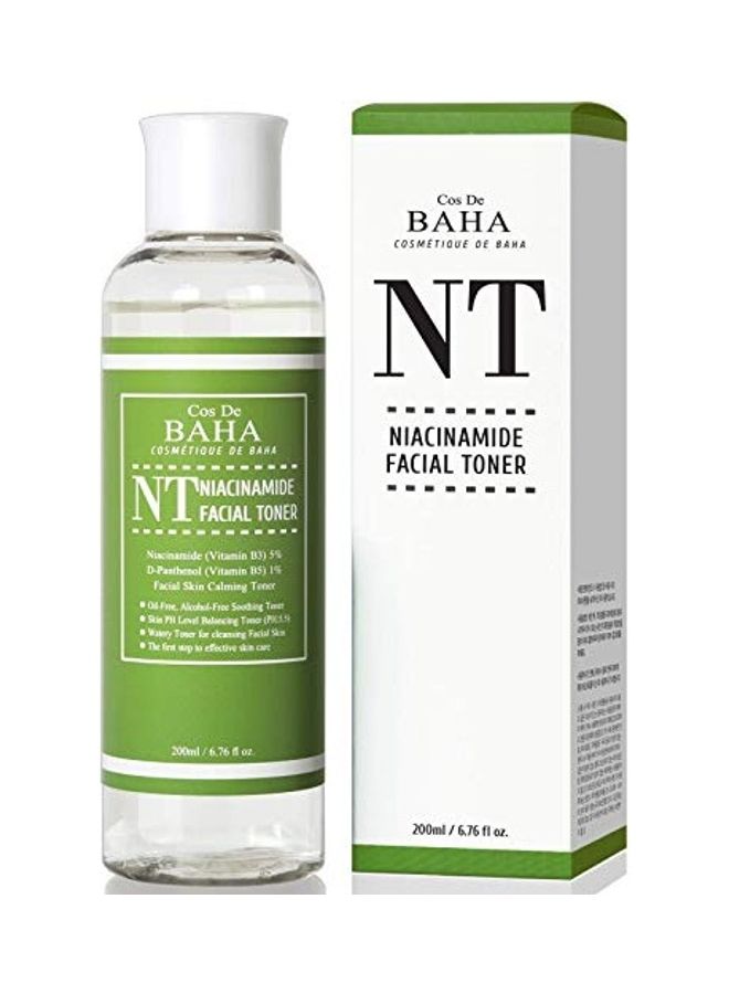 Niacinamide  Facial Toner For  Pore Reducer With  Uneven Skin Tone Clear 200ml