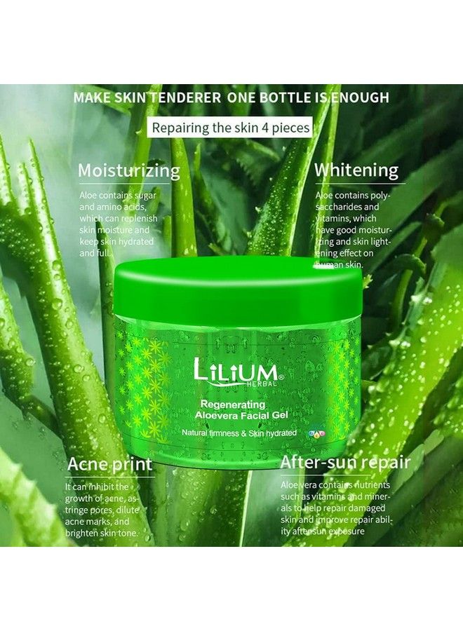 Herbal Pure Aloevera Skin Gel Natural Care For Healthy Glowing & Refreshing Skin 500G