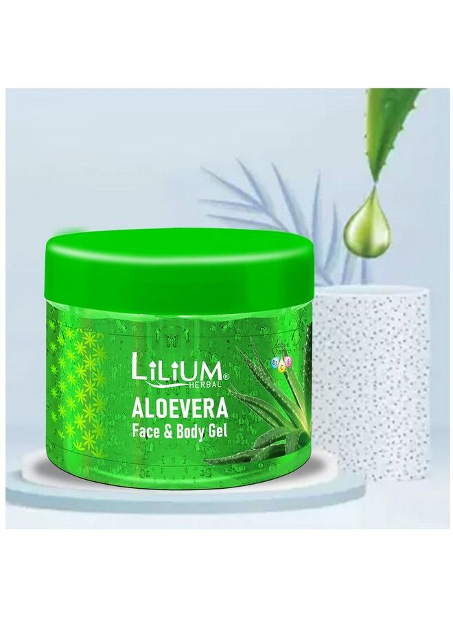 Herbal Pure Aloevera Skin Gel Natural Care For Healthy Glowing & Refreshing Skin 500G