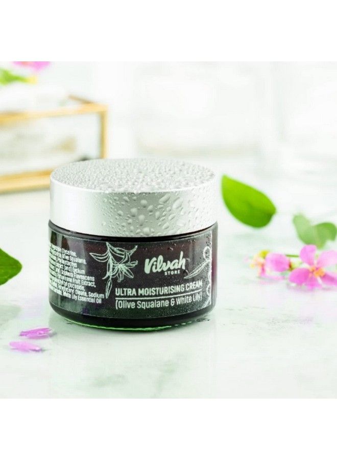 Ultra Moisturising Cream (Olive Squalene And White Lily) 50Ml