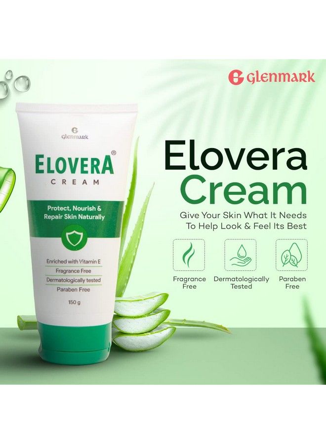 Cream I Daily Moisturising Cream For Dry Skin With Aloe Vera & Vitamin E I Protects I Nourishes And Repairs The Skin I Reduces Scars I Nongreasy I 150Gm