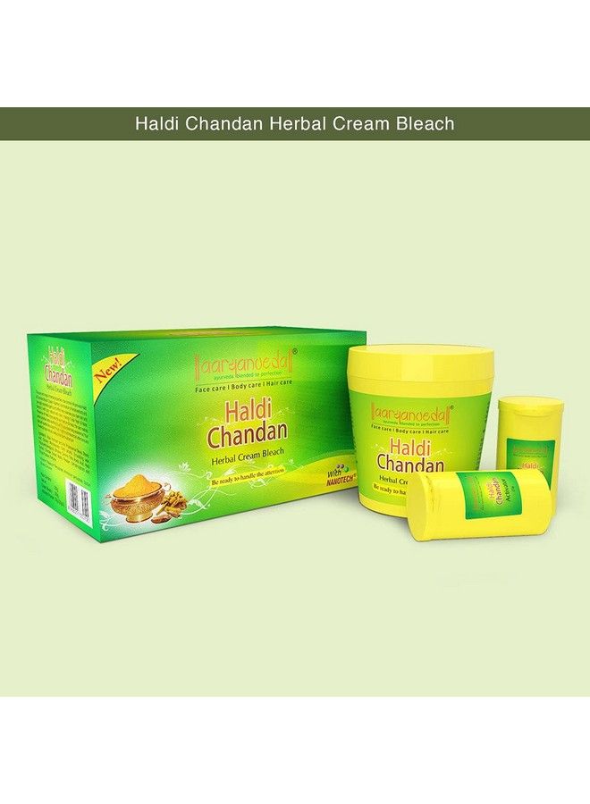 Herbals Haldi Chandan Bleach Cream 250G And Sunscreen Lotion Spf 50 All Skin Type 60 Gm