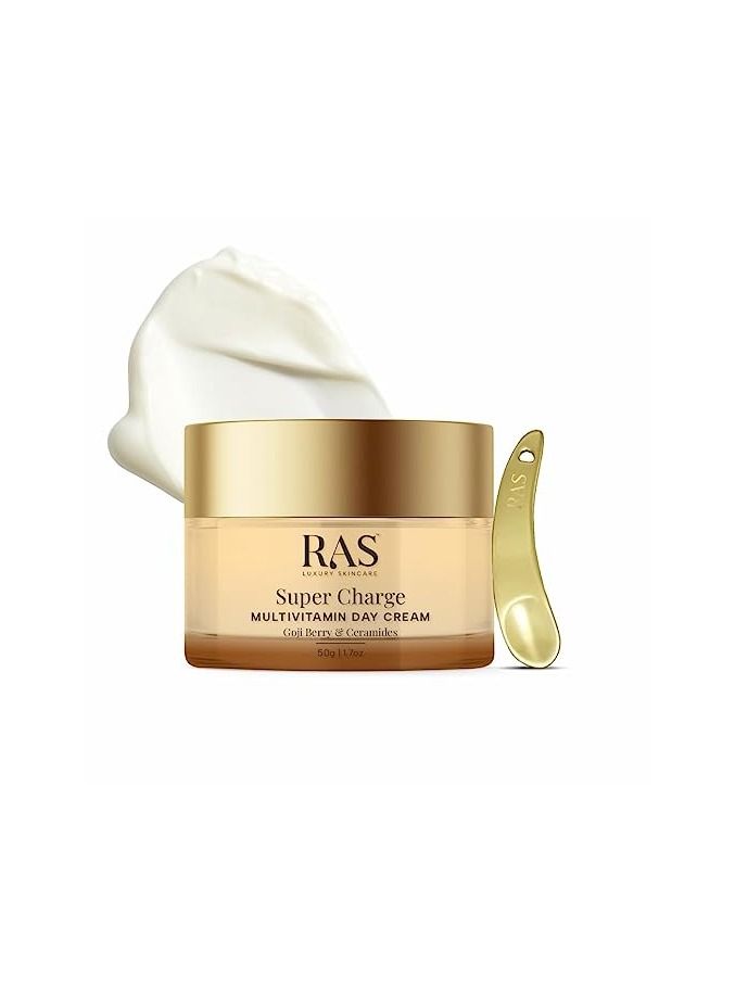 RAS LUXURY OILS Super Charge Day Cream with Multivitamin SPF 30