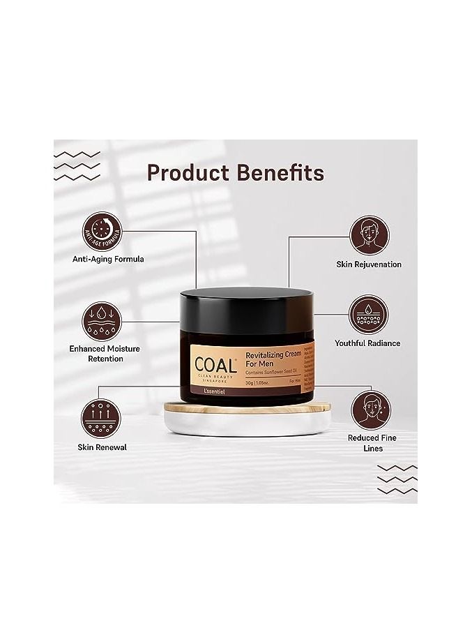 COAL Clean Beauty Revitalizing Cream For Men