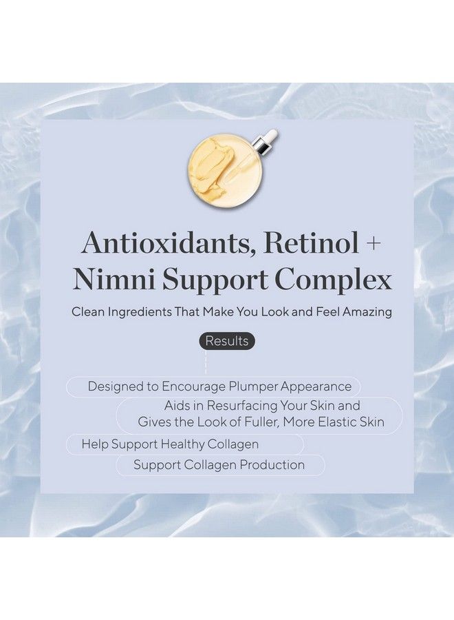 Nimni Face Cream Patented Collagen Support Antiaging Booster Cream Improves Skin'S Fullness And Elasticity 05 Ounce