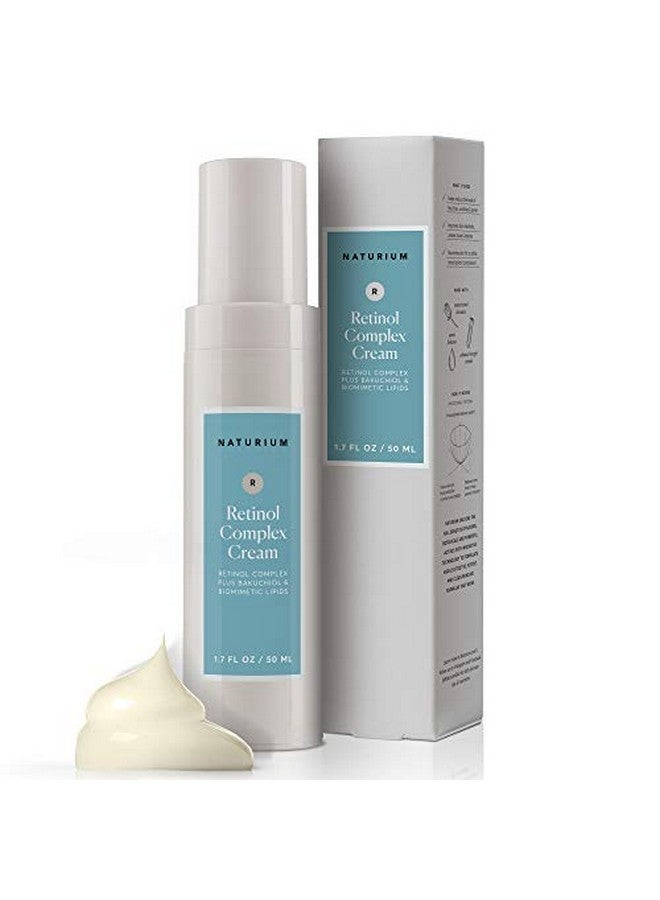 Aturium Retinol Complex Face Cream 2.5% Plus Bakuchiol & Biomimetic Lipids Moisturizing Antiaging Facial Cream 1.7 Oz