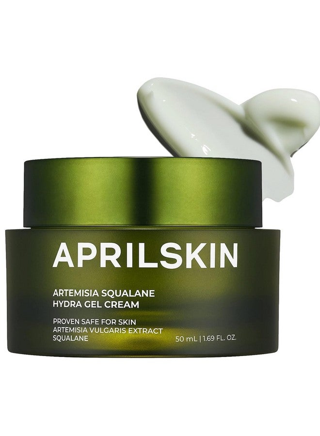 Prilskin Artemisia Squalane Hydra Gel Cream ; Dry Sensitive Acneprone Skin ; Vegan Cruelty Free Low Ph Soothing & Firming Up ; 50 Ml ; No Sulfates And Artificial Fragrance