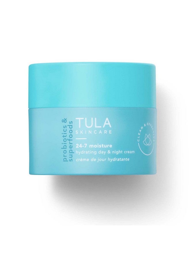 Ula Skin Care 247 Hydrating Day & Night Cream Antiaging Moisturizer For Face Contains Watermelon & Blueberry Extract 1.5Oz