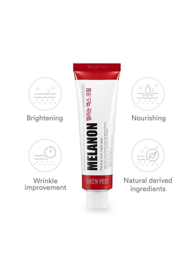 Edipeel Melanon X Cream 1.01 Fl Oz ; Help Reduce Dark Spots ; Antiaging ; Korean Beauty Skin Care ; Spot Cream ; Spot Treatment ; Brightning