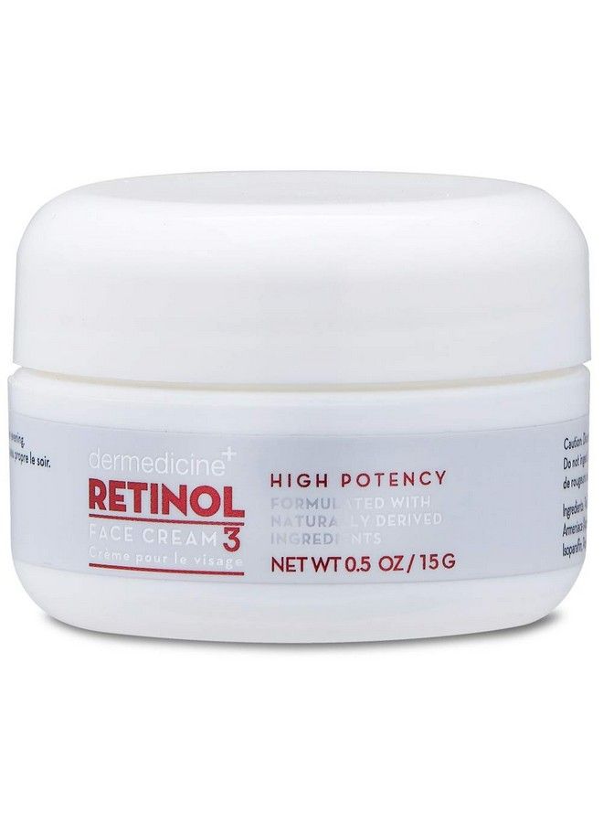 Retinol Cream For Face & Eye 3% Blend | Natural Anti Aging W/Jojoba Oil Apricot Oil Hyaluronic Acid & Squalane | Helps Smooth Fine Lines & Wrinkles & Brightens For Younger Skin