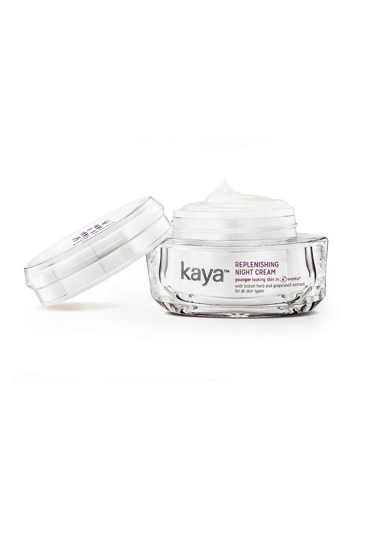 Kaya Clinic Replenishing Night Cream 50g Anti Ageing Night Cream for All Skin Types