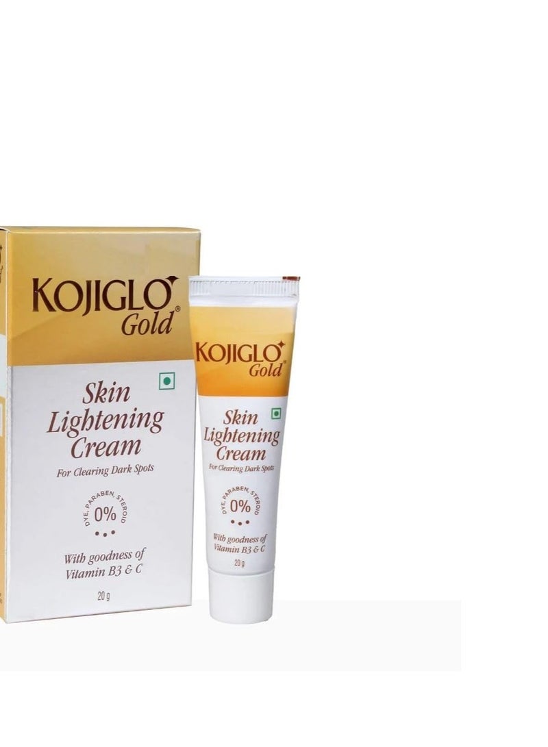 Kojiglo Gold Skin lightening Tube of 20gm Cream