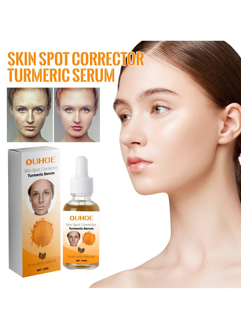 Spot Correction Turmeric Essence Moisturizing Rejuvenating Whitening Fading Spots and Fine Lines Brightening Skin