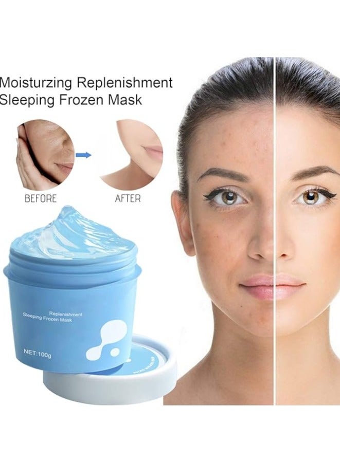 Hydrating and Moisturizing Sleeping Jelly Mask  Shrinks Pores Rejuvenates Brightens Skin Refreshes and Moisturizes