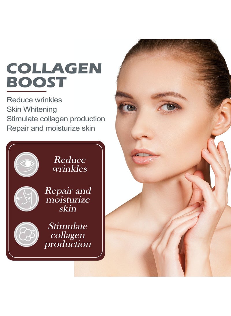 Collagen Anti Aging Essence Repairs and Diminishes Fine Lines and Dark Spots Around the Eyes Hydrating Moisturizing Anti-Wrinkle Essence