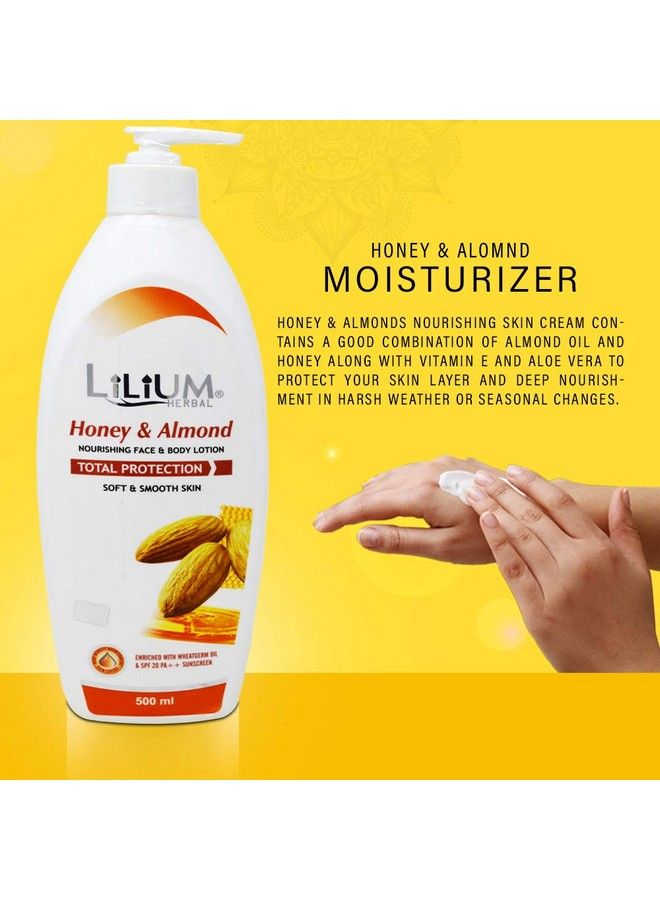 Honey & Almond Moisturizing Lotion 500 Ml