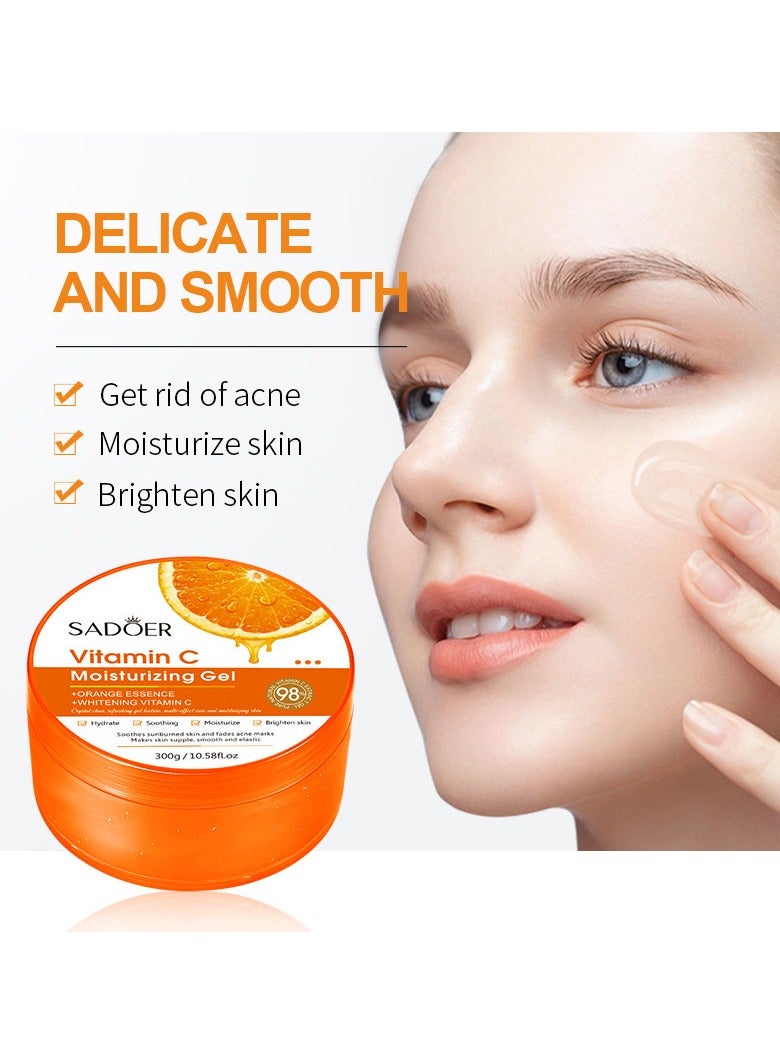 Vitamin C Aloe Vera Gel and Moisturizing