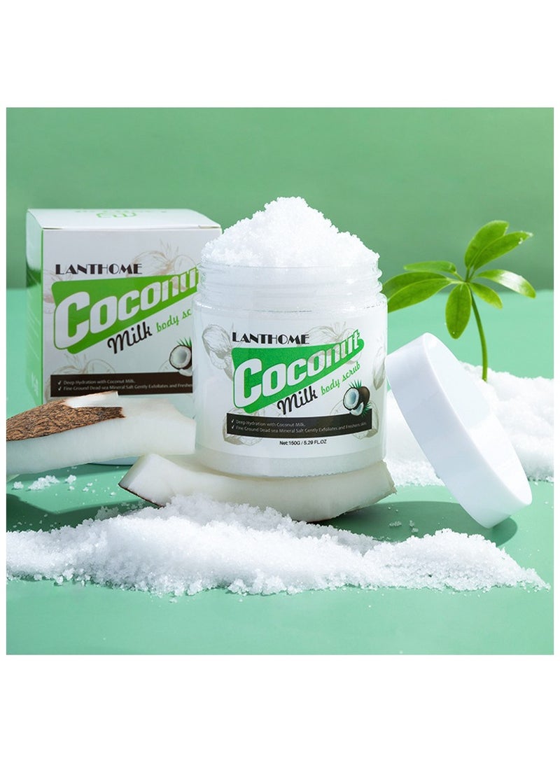 Lian Biquan coconut milk body and face scrub 150g