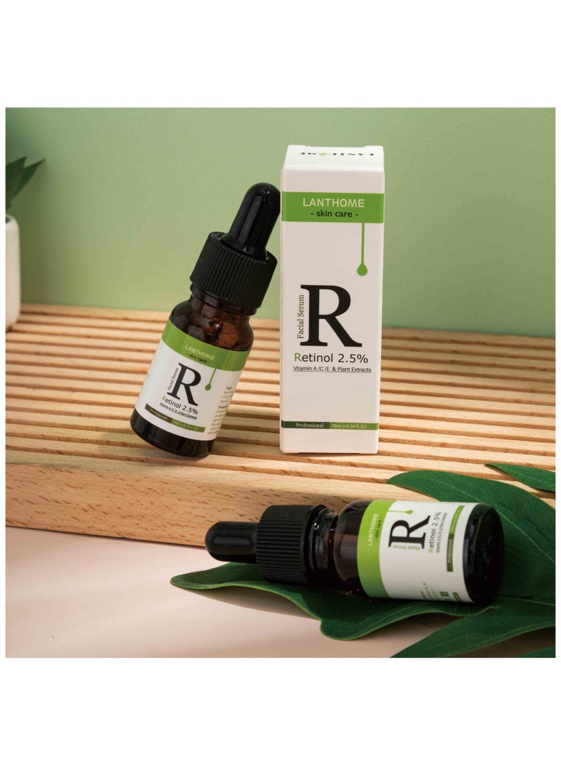 Retinol 2.5 Vitamin C OR A Facial Anti Wrinkle Serum Remove Dark Spots Collagen