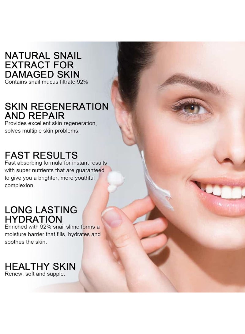 Essence Facial Cream Hydrates and Moisturizes to Reduce Fine Lines and Wrinkles Firming Skin