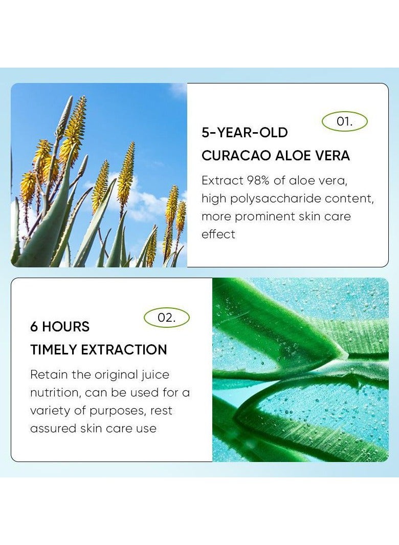 Aloe Vera Essence  Hydrating Moisturizing and Caring