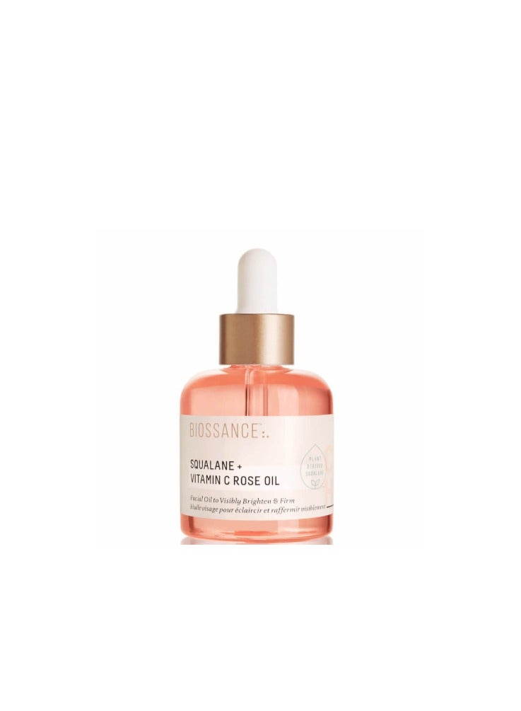 BIOSSANCE SQUALANE + VITAMIN C ROSE OIL 30ML