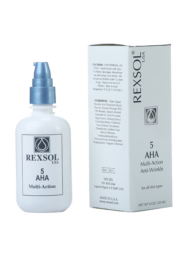 5 AHA Multi-Action Anti-Wrinkle Cream 120ml