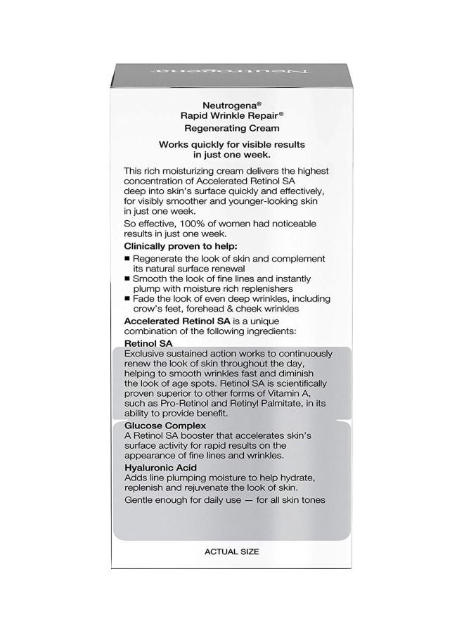 Rapid Wrinkle Repair Retinol Regenerating Cream