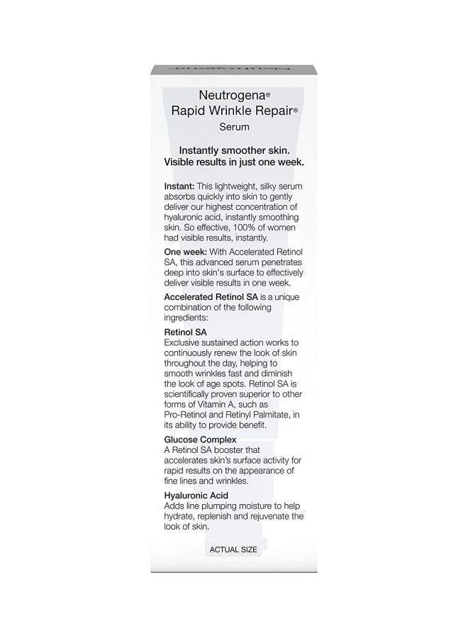 Rapid Wrinkle Repair Retinol Serum Silver 29ml