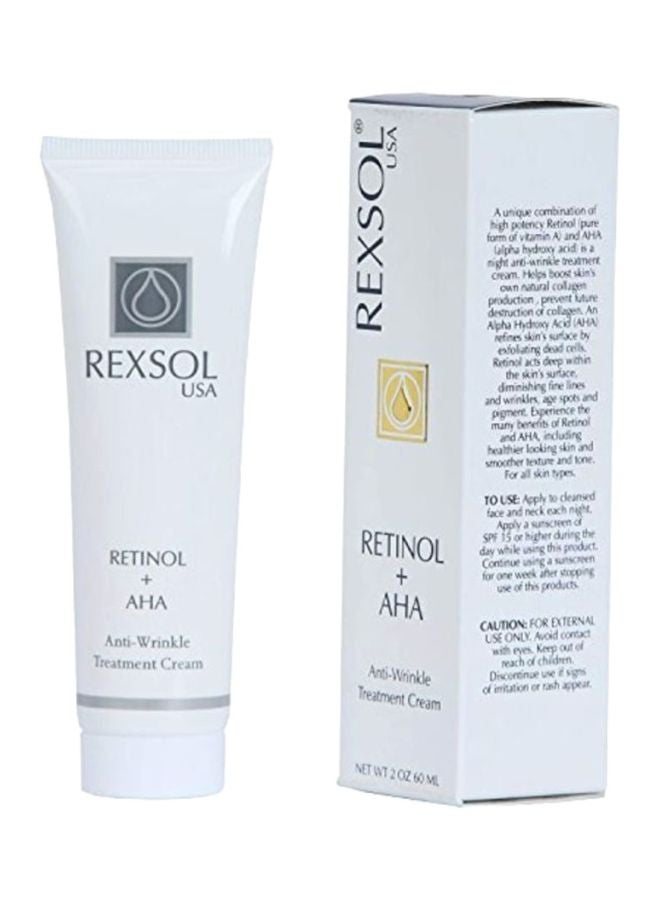 Retinol Plus AHA Anti-wrinkle Treatment Cream 60ml