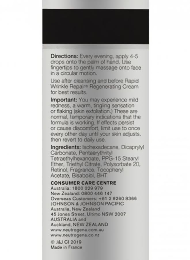 Rapid Wrinkle Repair Retinol Oil 30ml