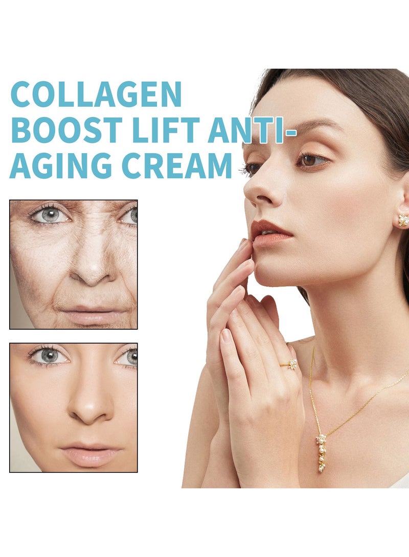 Collagen Anti Aging Cream Reverse Age Reorganization Firming Skin Fading Chloasma Anti Wrinkle Cream