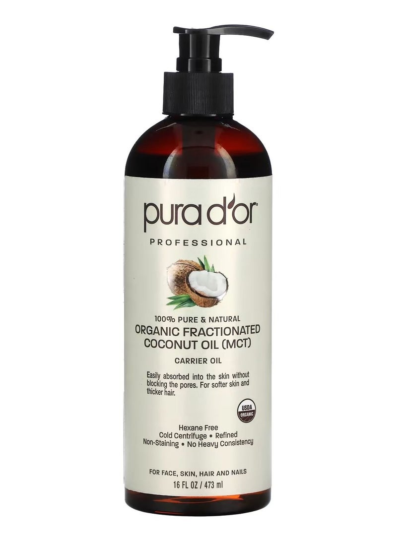 Professional Fractionated Coconut Oil 16 fl oz 473 ml