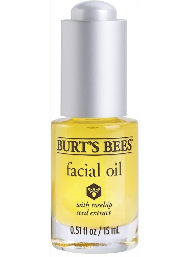 Face Oil, Burt's Bees Hydrating & Anti-Aging Facial Care, 0.05 fl oz Ounce (Packaging May Vary)